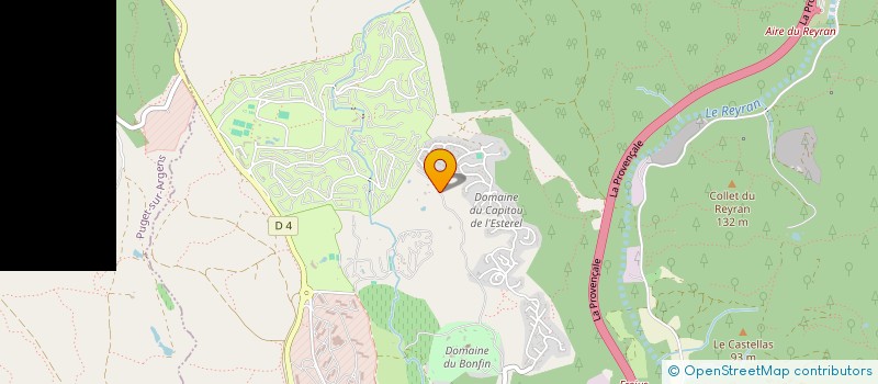 localisation de l'entreprise LE PARC ZOOLOGIQUE DE FREJUS à FREJUS