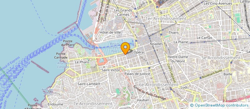 localisation de l'entreprise LE PARCHEMIN à MARSEILLE