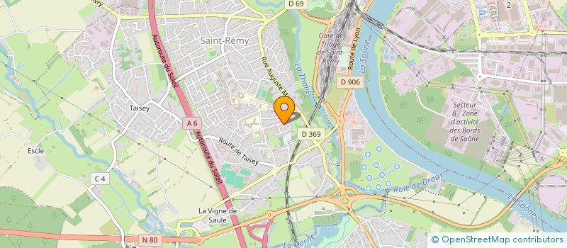 localisation de l'entreprise LE PARCHEMIN  SAINT-REMY