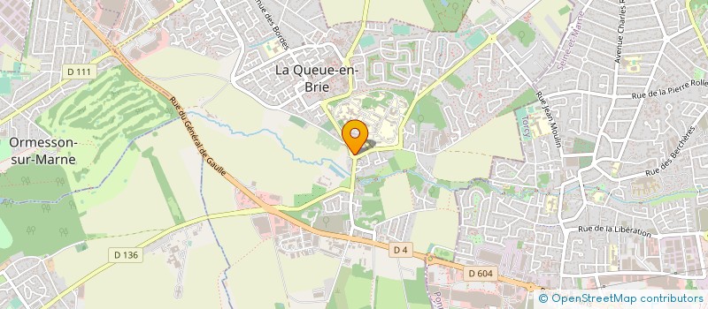 localisation de l'entreprise LE PARDAILLAN à LA QUEUE-EN-BRIE