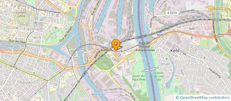 localisation de l'entreprise LE PARFAIT à STRASBOURG