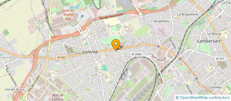 localisation de l'entreprise LE PARFAIT à LILLE