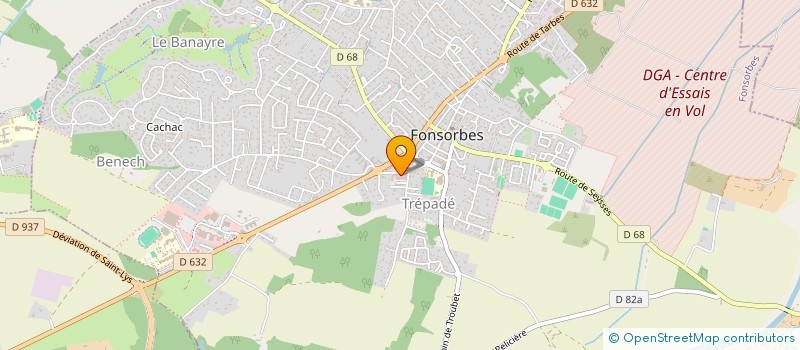 localisation de l'entreprise LE PARI GOOD AS à FONSORBES