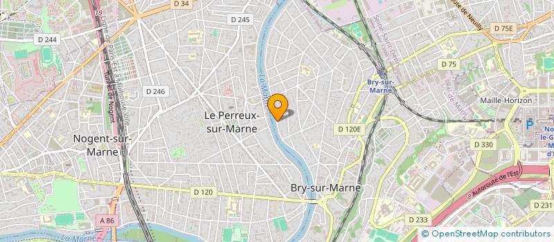 localisation de l'entreprise LE PARI SAINT CHARLES à BRY-SUR-MARNE