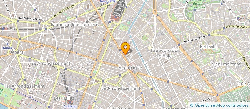 localisation de l'entreprise LE PARI VELO  PARIS