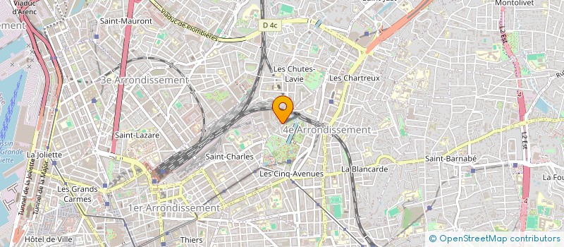 localisation de l'entreprise LE PARIMMO à MARSEILLE