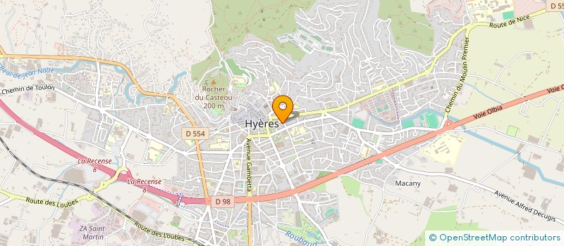 localisation de l'entreprise LE PARIS à HYERES