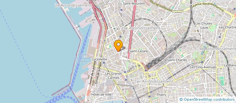 localisation de l'entreprise LE PARIS à MARSEILLE