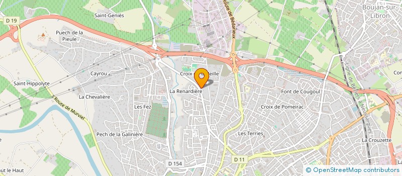 localisation de l'entreprise LE PARIS BEZIERS  BEZIERS