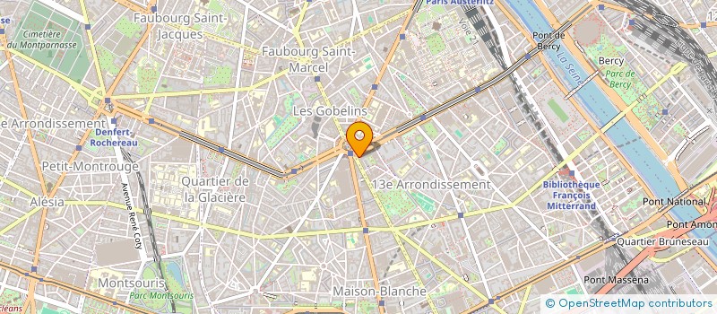 localisation de l'entreprise LE PARIS ITALIE  PARIS