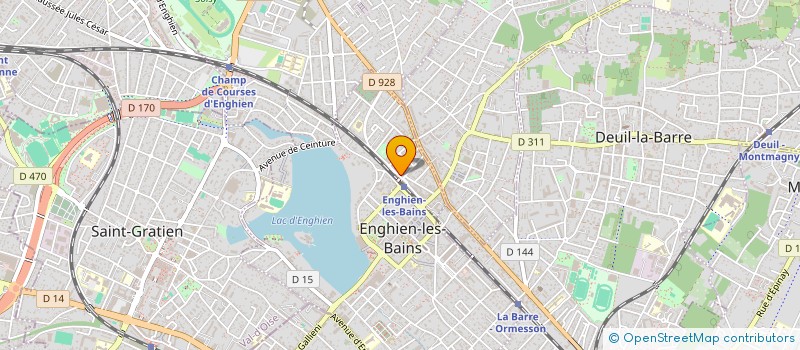 localisation de l'entreprise LE PARIS NORD à ENGHIEN-LES-BAINS