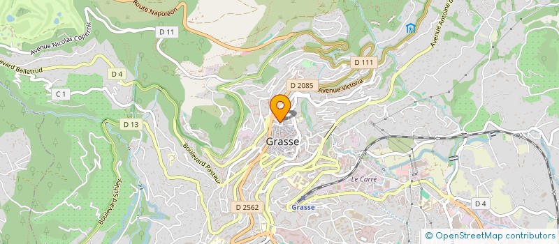 localisation de l'entreprise LE PARIS SUR RISLE à GRASSE