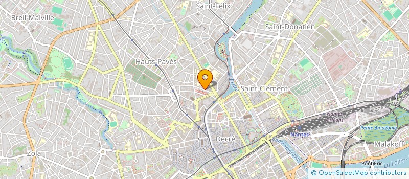 localisation de l'entreprise LE PARISIEN à NANTES
