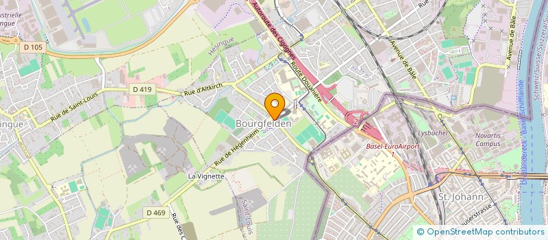 localisation de l'entreprise LE PARISIEN à SAINT-LOUIS