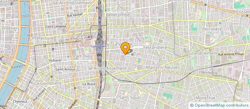 localisation de l'entreprise LE PARISOLIDAIRE LYON  LYON