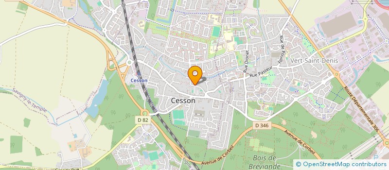 localisation de l'entreprise LE PARK DISTRIBUTION  CESSON