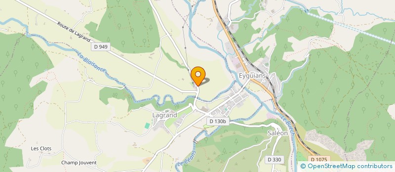 localisation de l'entreprise LE PAROIR  TRESCLEOUX