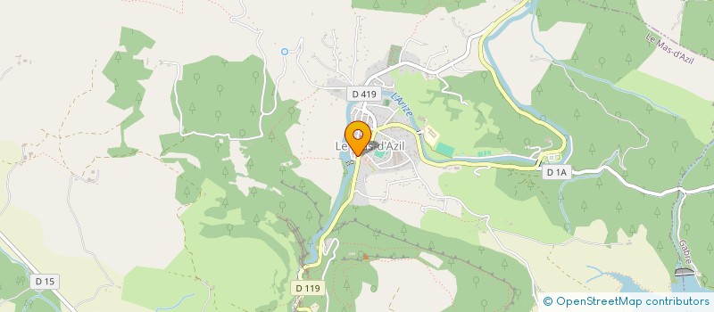 localisation de l'entreprise LE PARPAING à LE MAS-D'AZIL