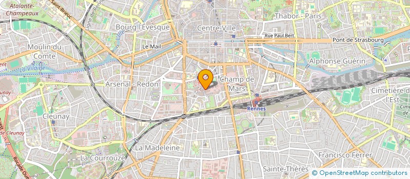 localisation de l'entreprise LE PARQUET DE PIERRE  RENNES
