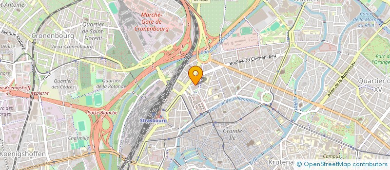 localisation de l'entreprise LE PARQUET DU MONDE à STRASBOURG