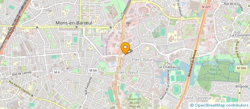 localisation de l'entreprise LE PARRAIN à VILLENEUVE-D'ASCQ