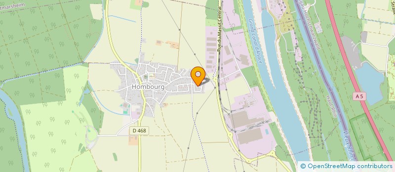 localisation de l'entreprise LE PARTAGE  HOMBOURG