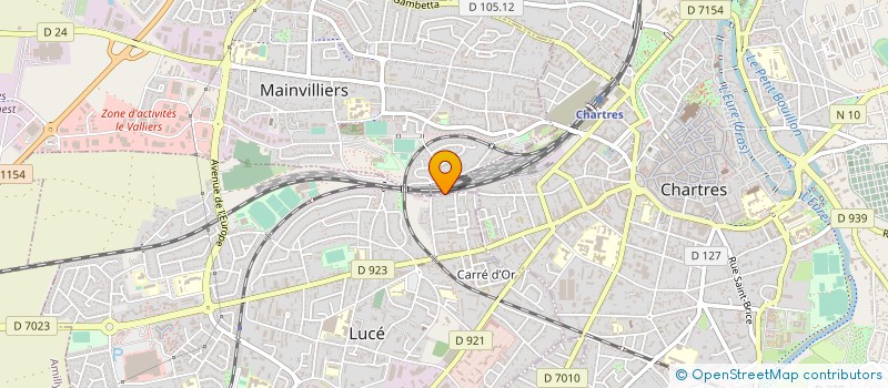 localisation de l'entreprise LE PARTAGE DES EAUX à LUCE