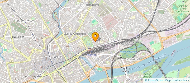 localisation de l'entreprise LE PARTAGE DES TRESORS à NANTES