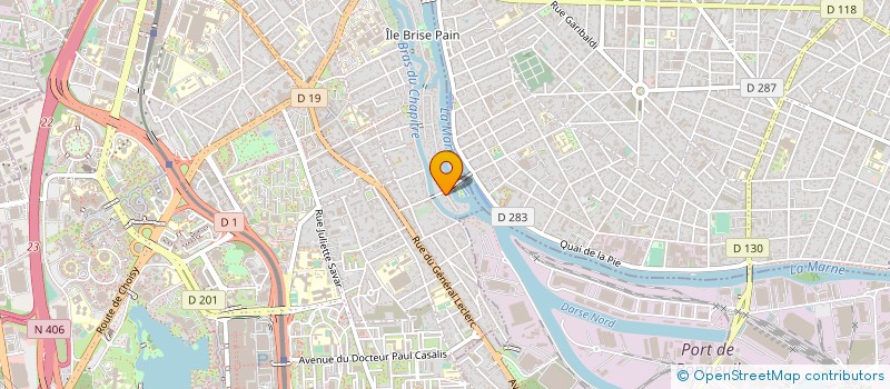 localisation de l'entreprise LE PARTI DES QUIDAMS à CRETEIL