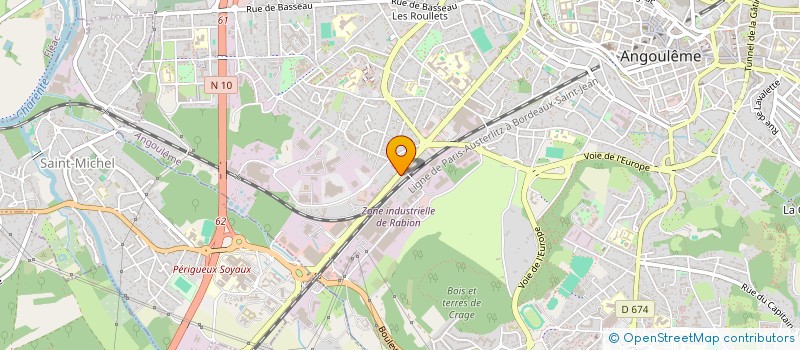 localisation de l'entreprise LE PARTI INDEPENDANTISTE DE FRANCE à ANGOULEME