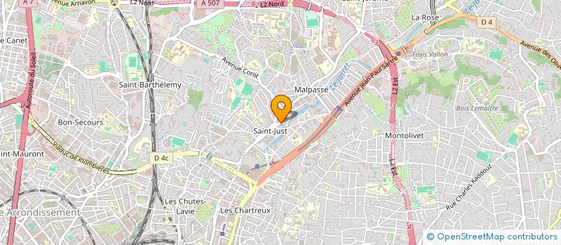 localisation de l'entreprise LE PARVE à MARSEILLE