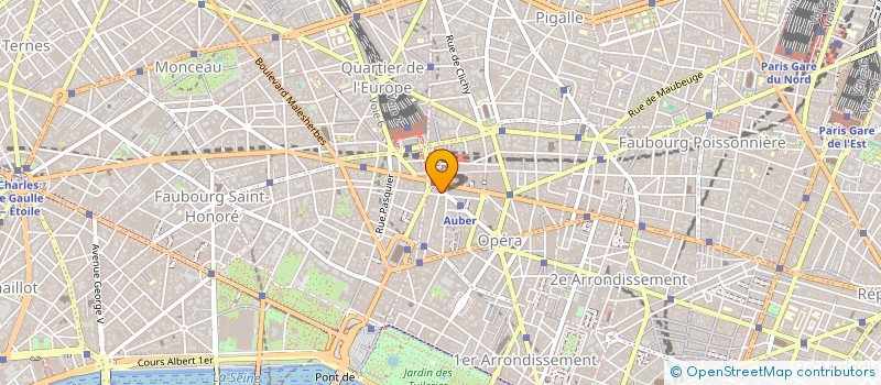 localisation de l'entreprise LE PARVIS DE BEAUBOURG à PARIS