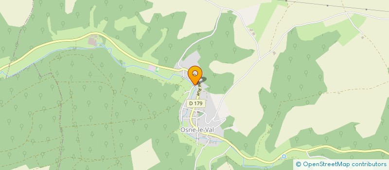 localisation de l'entreprise LE PAS DU LOUP à OSNE-LE-VAL