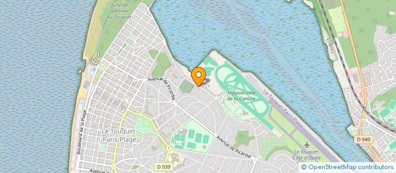 localisation de l'entreprise LE PAS DU LOUP à LE TOUQUET-PARIS-PLAGE