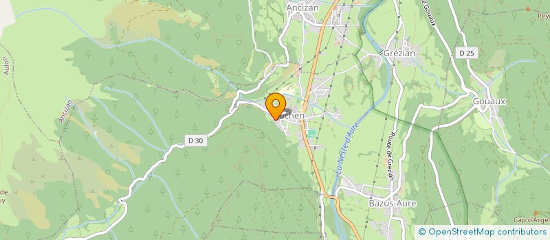 localisation de l'entreprise LE PAS DU LOUP  GENOS