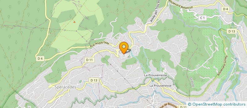 localisation de l'entreprise LE PAS DU PRE  CABRIS