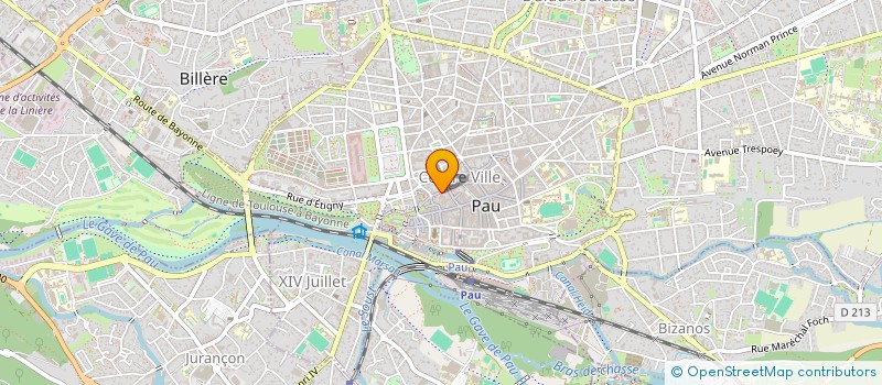 localisation de l'entreprise LE PAS SAGE  PAU