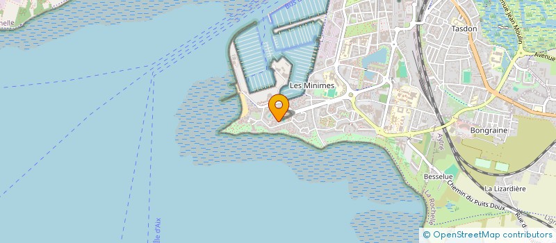 localisation de l'entreprise LE PASCALOIC à LA ROCHELLE