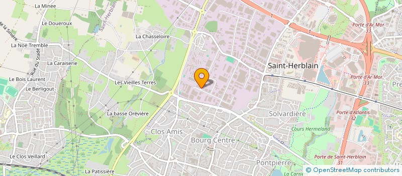 localisation de l'entreprise LE PASHA à SAINT-HERBLAIN
