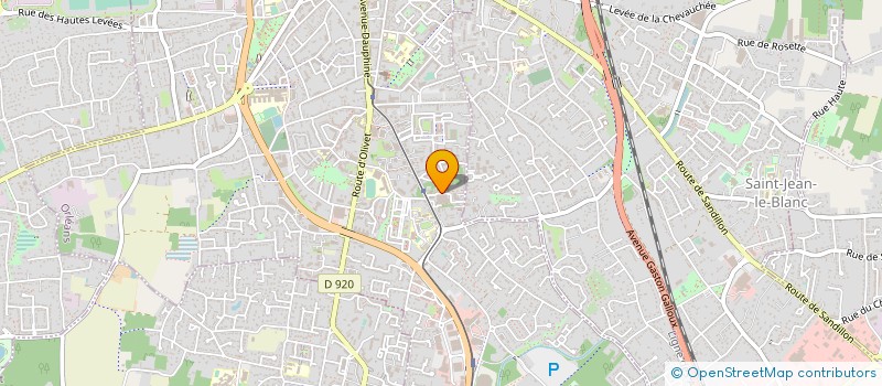 localisation de l'entreprise LE PASPIBOLE à ORLEANS