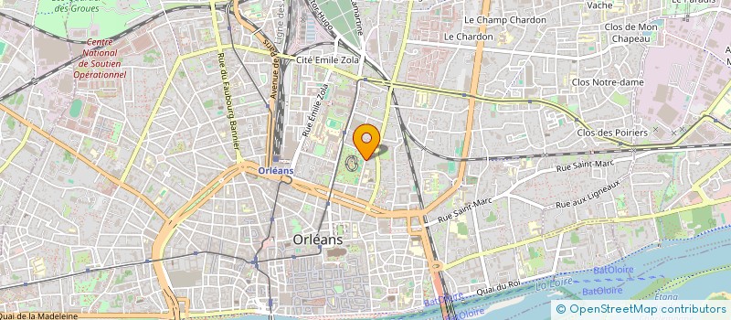localisation de l'entreprise LE PASS RESEAU à ORLEANS