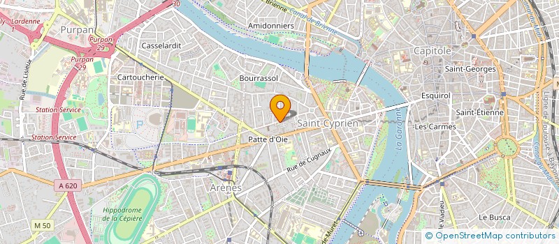 localisation de l'entreprise LE PASSAGE 31  TOULOUSE