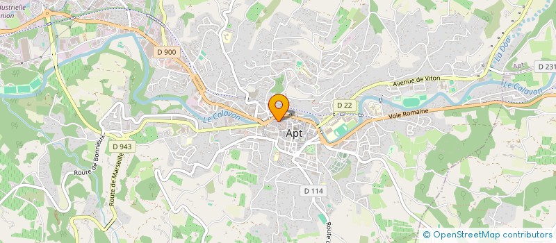 localisation de l'entreprise LE PASSAGE  APT