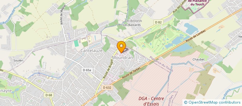 localisation de l'entreprise LE PASSAGE  FONSORBES