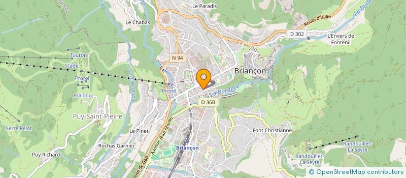 localisation de l'entreprise LE PASSAGE à BRIANCON