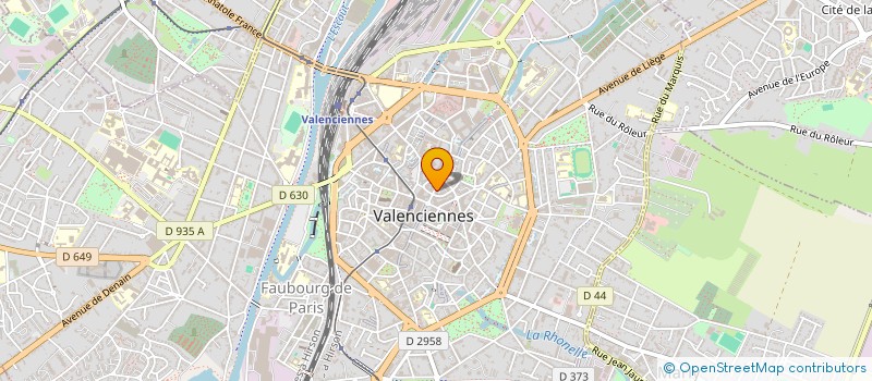 localisation de l'entreprise LE PASSAGE  VALENCIENNES