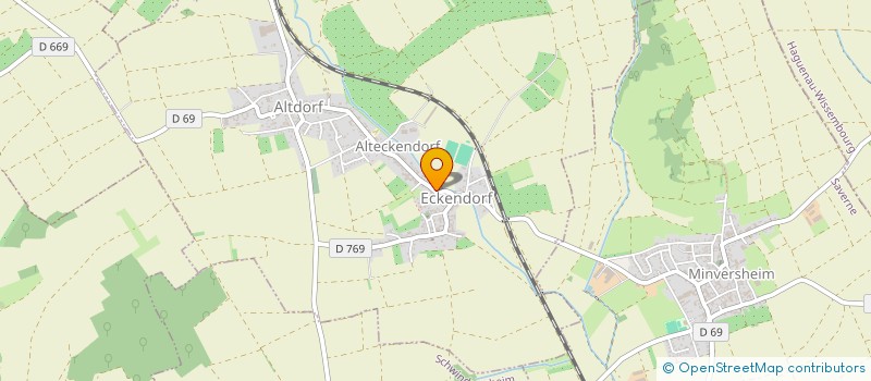 localisation de l'entreprise LE PASSAGE  ALTECKENDORF