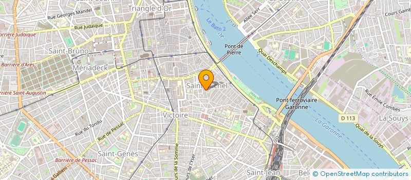 localisation de l'entreprise LE PASSAGE ESCAPE GAME  BORDEAUX