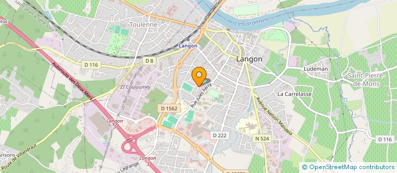 localisation de l'entreprise LE PASSAGER à MAZERES