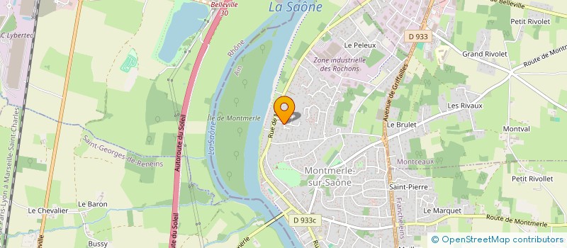 localisation de l'entreprise LE PASSE DU VENT à GENOUILLEUX